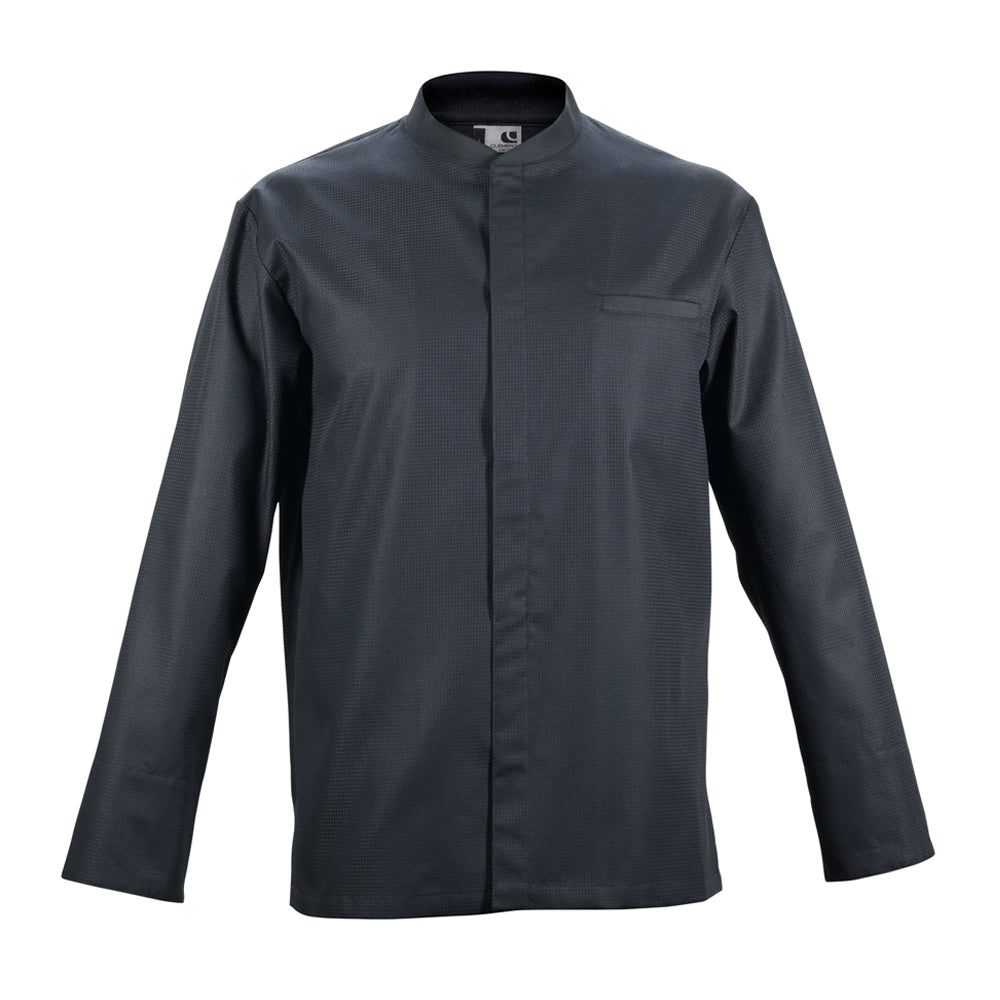 TIME long sleeve black honeycomb material chef jacket
