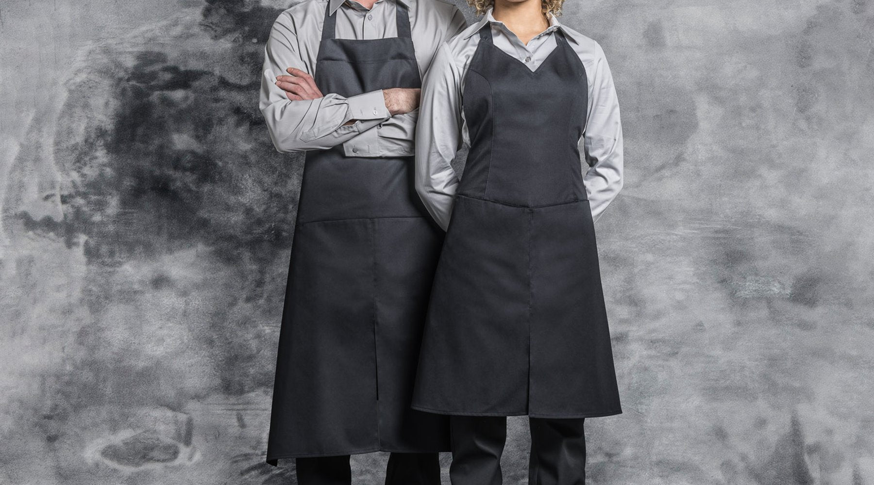 black apron | Chef line Black apron | original aprons