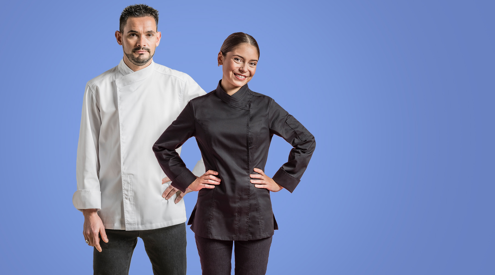 Bulkbuy Mens Chef Coat Jacket Button Chef Uniform Pants Cooking Waiter  Work Shirt price comparison