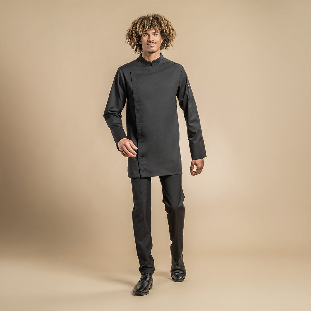 Serving Jacket Bombay- Men's service jacket with square officer collar - Clement ...
