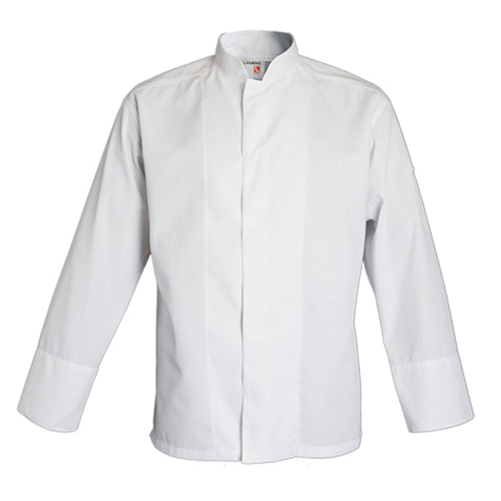 Monastir- Men's Long Sleeve Chef Jacket - White 3XL
