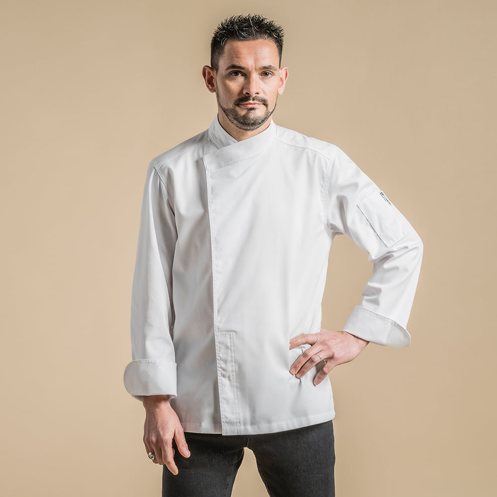 White short sleeve clearance jacket