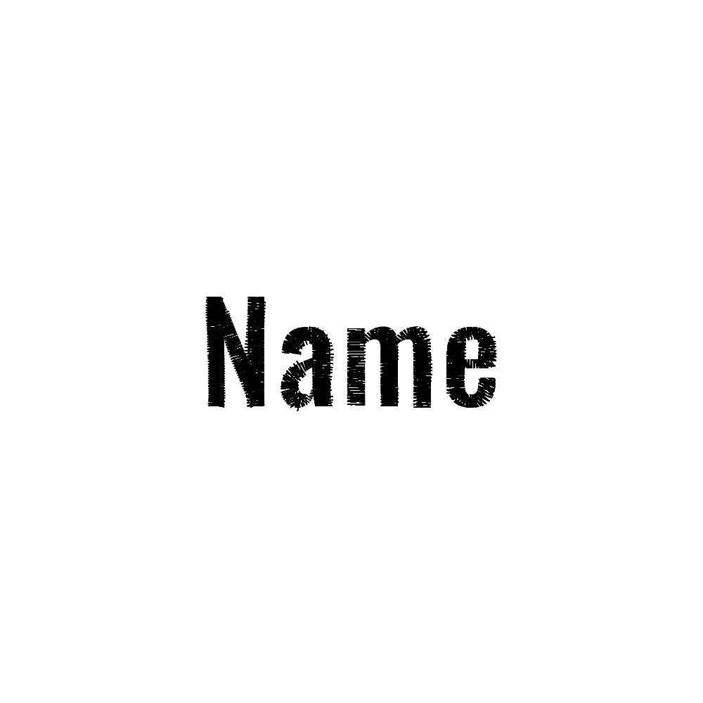 Name/Title Embroidery