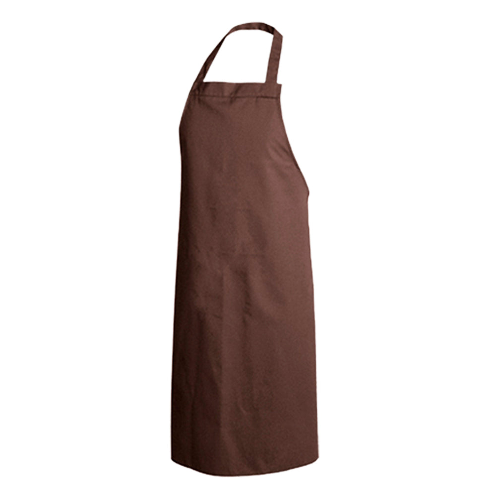 PAPRIKA chocolate colored bib chef and service apron