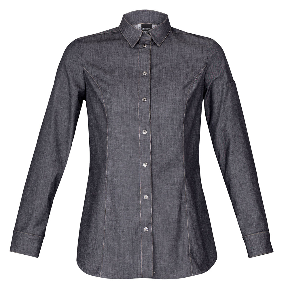 DAKOTA women's high quality denim chef jacket 