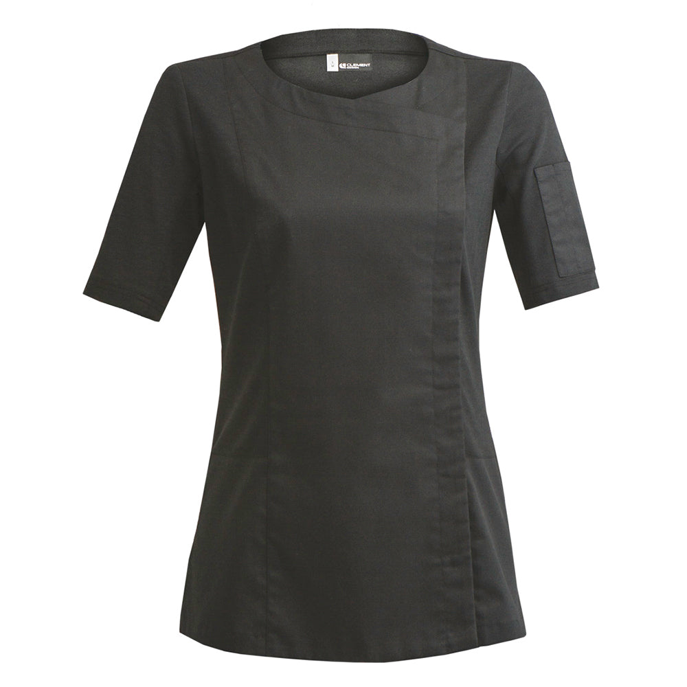 DOLCE women's short sleeve hybrid jacket black