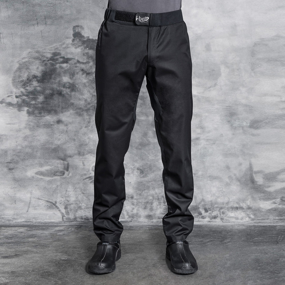 FUGA adjustable chef pants with built in belt