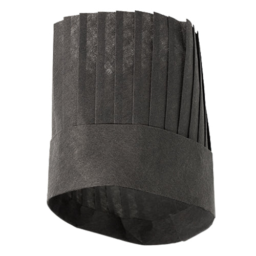 GAYA adjustable black french chef hat