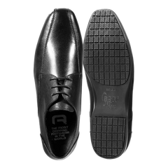 Clement Design Men's Leather Anti-Slip Chef Shoes