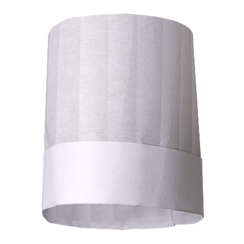 MENTHE adjustable white 20 cm chef hat from France