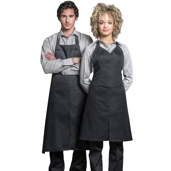Amazon.com: losofar Pleated Cotton Long Apron X Back Kitchen