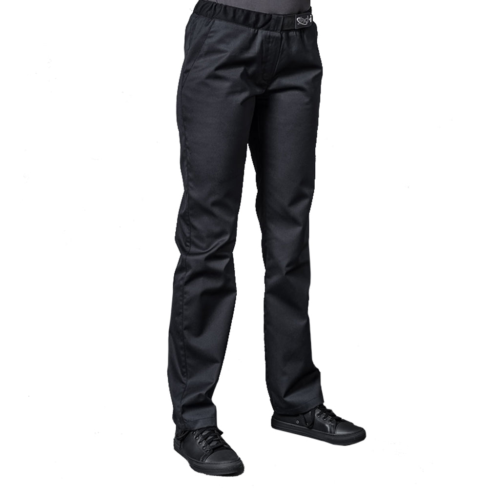 NOTUS women's chef pant with adjustable belt