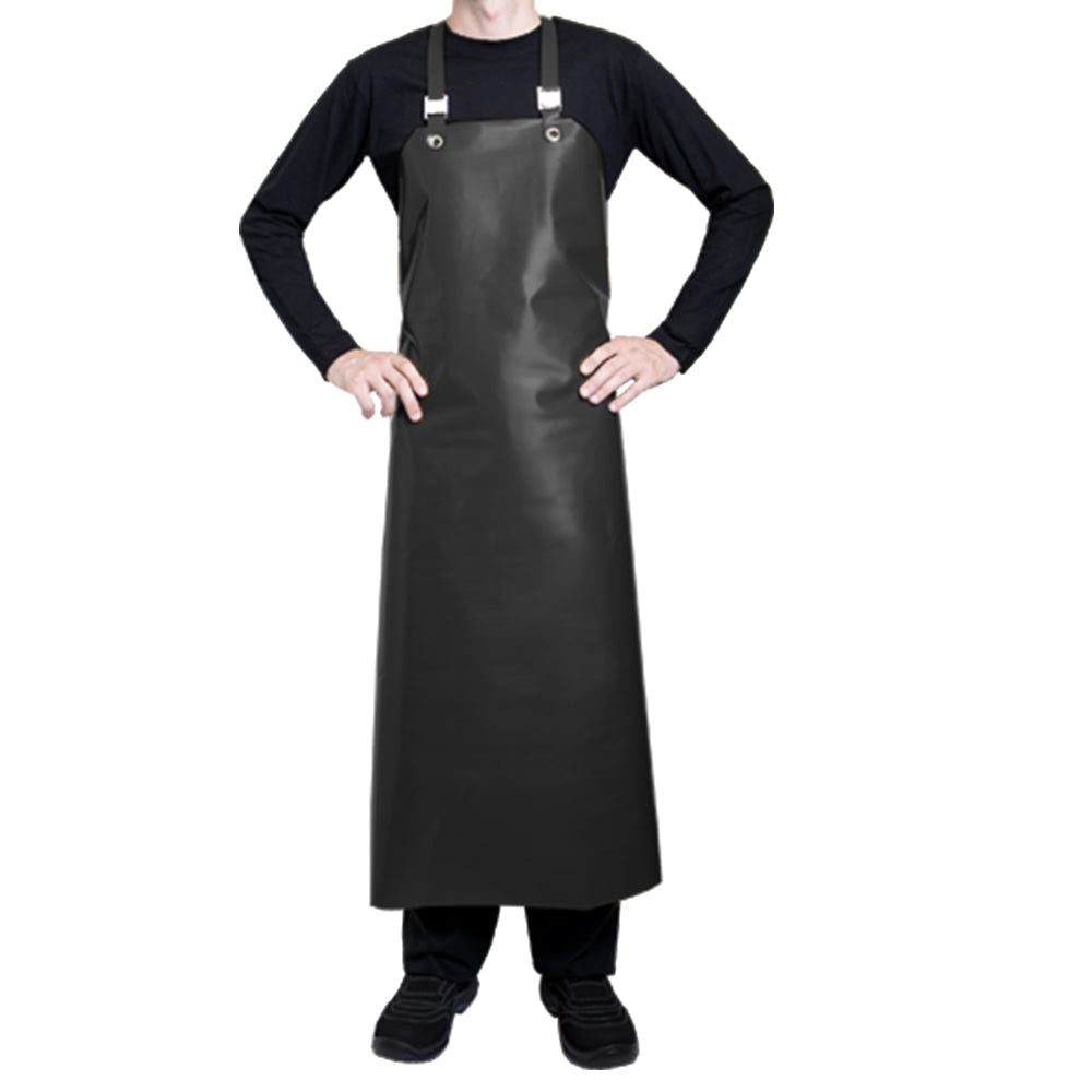 SAFRAN polyurethane black chocolate apron