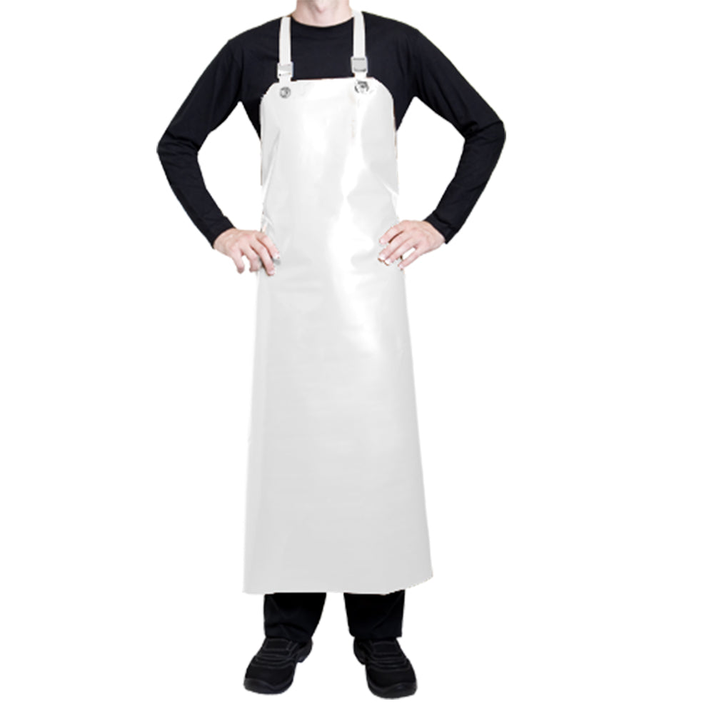 SAFRAN polyurethane white chocolate apron