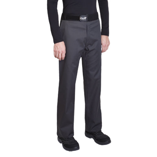 SIROCCO polycotton charcoal chef pants for men