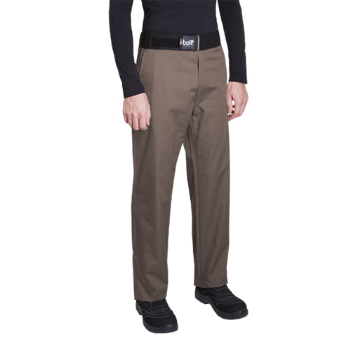 SIROCCO poly cotton tan chef pants for men